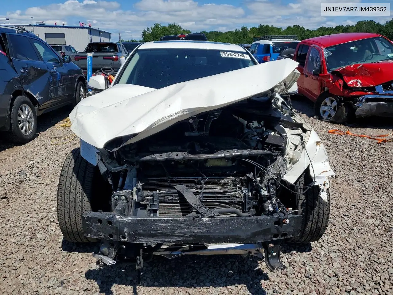 2018 Infiniti Q50 3.0T Luxe VIN: JN1EV7AR7JM439352 Lot: 59952766