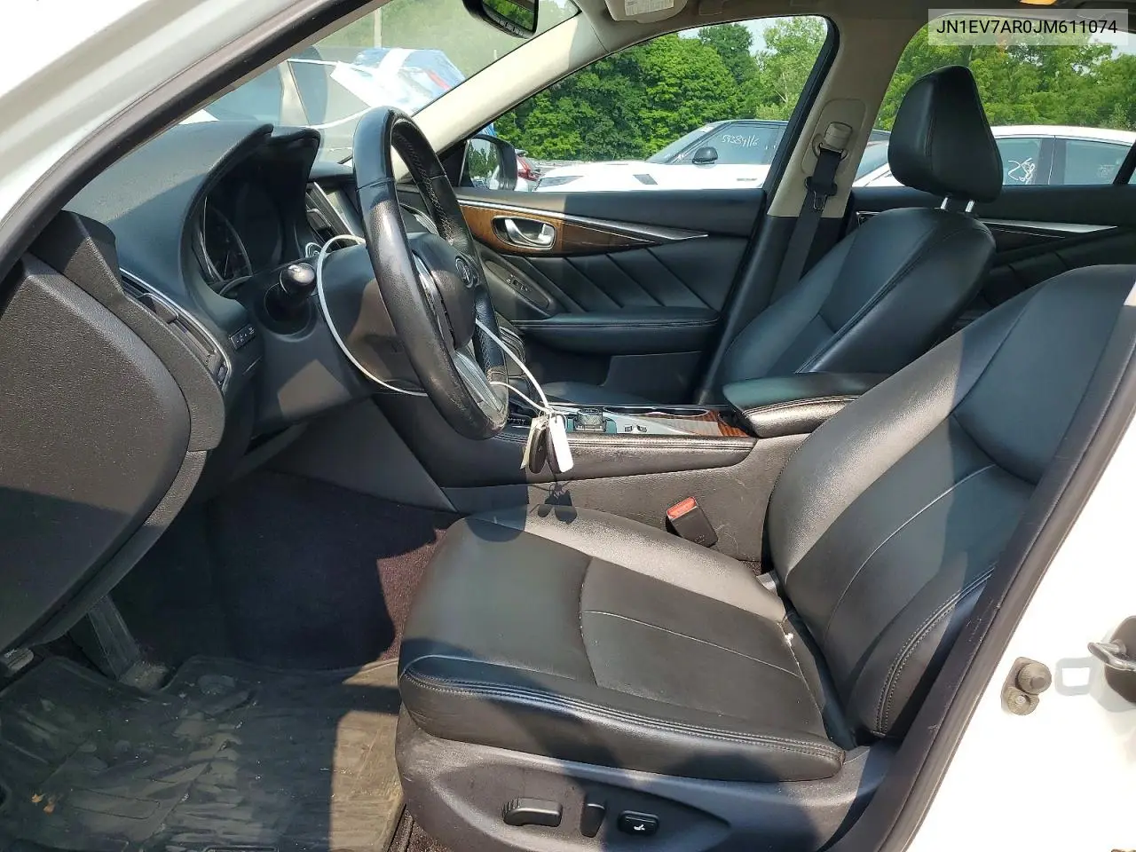 2018 Infiniti Q50 3.0T Luxe VIN: JN1EV7AR0JM611074 Lot: 60068746