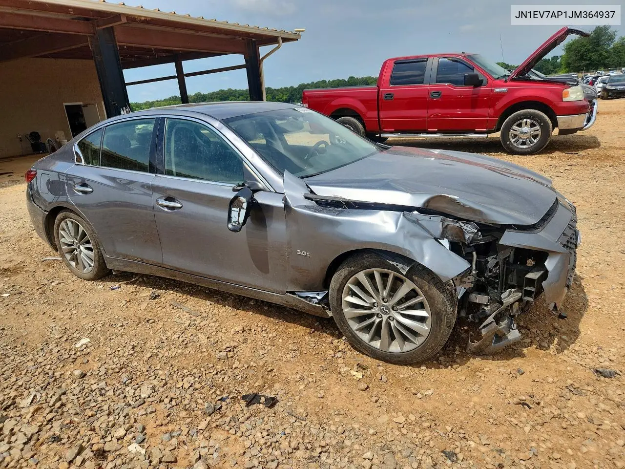 2018 Infiniti Q50 3.0T Luxe VIN: JN1EV7AP1JM364937 Lot: 60364446