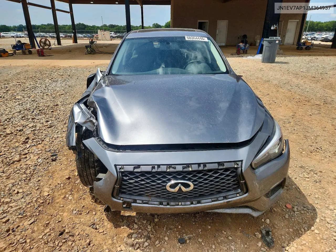 2018 Infiniti Q50 3.0T Luxe VIN: JN1EV7AP1JM364937 Lot: 60364446