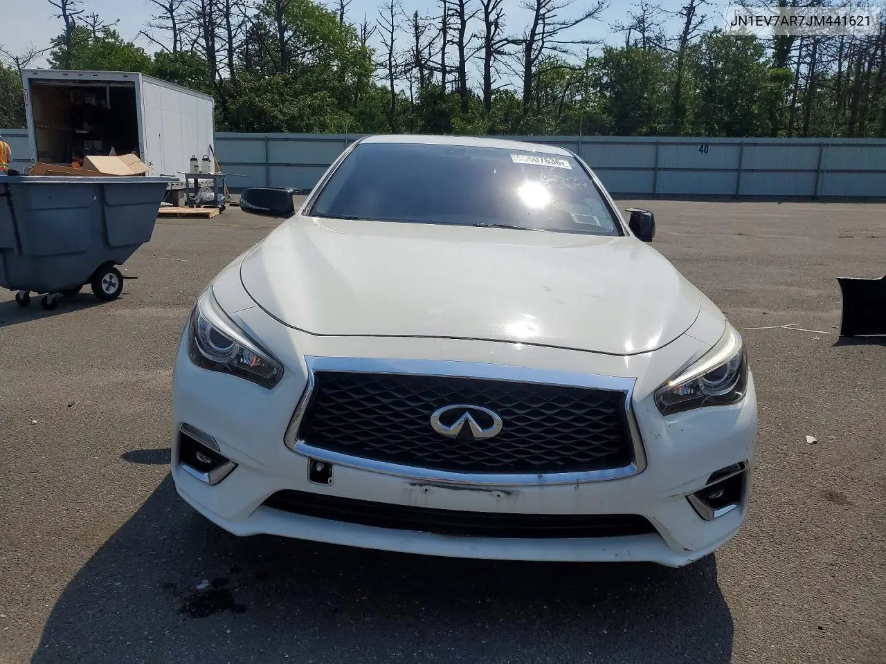 2018 Infiniti Q50 3.0T Luxe VIN: JN1EV7AR7JM441621 Lot: 60607636