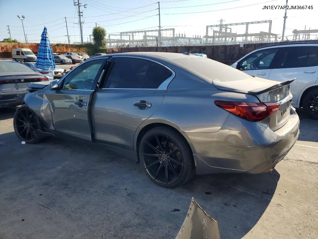 2018 Infiniti Q50 3.0T Luxe VIN: JN1EV7AP2JM366745 Lot: 60702746