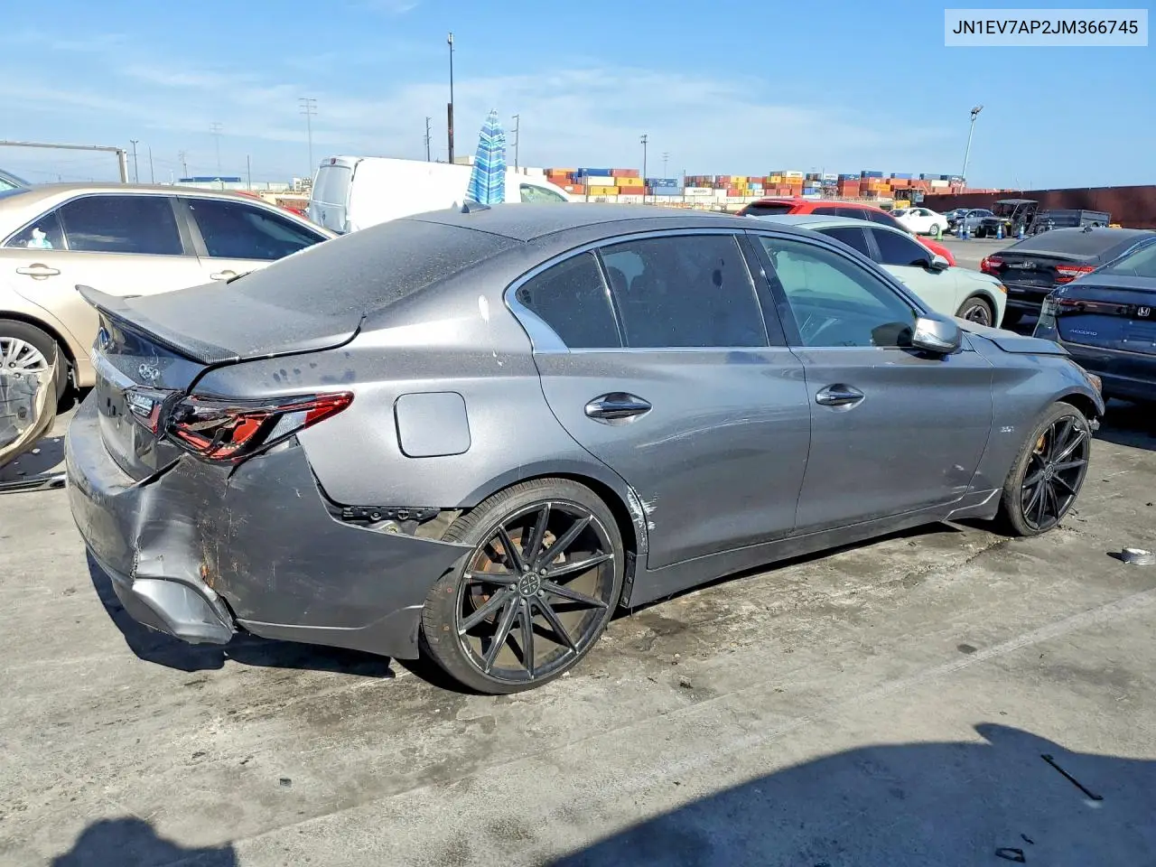 2018 Infiniti Q50 3.0T Luxe VIN: JN1EV7AP2JM366745 Lot: 60702746