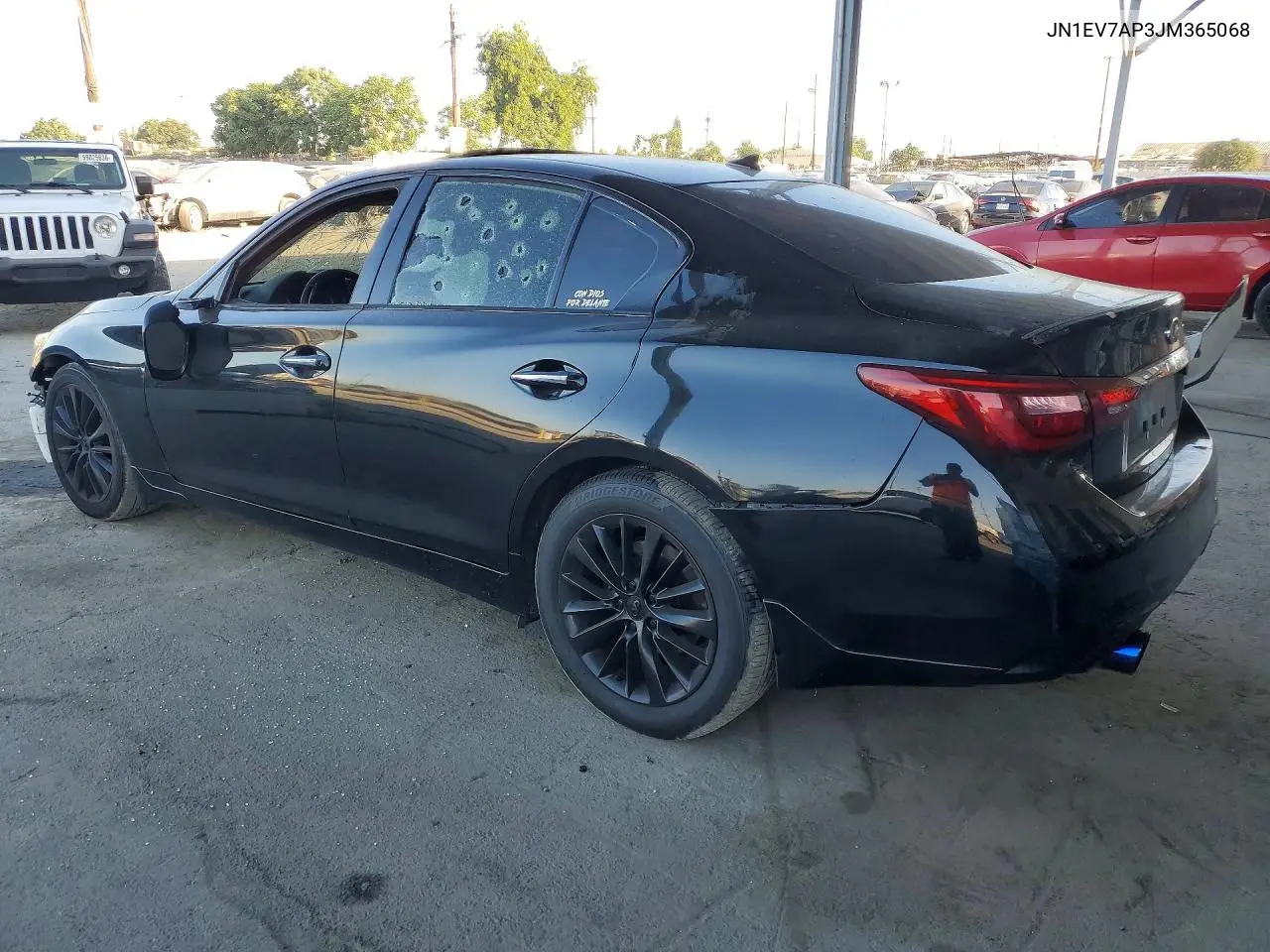 2018 Infiniti Q50 3.0T Luxe VIN: JN1EV7AP3JM365068 Lot: 60715316