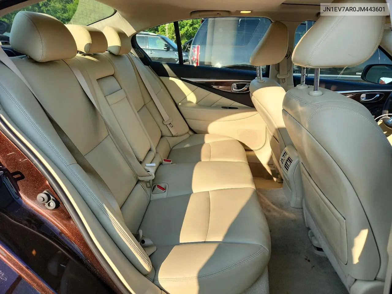 2018 Infiniti Q50 3.0T Luxe VIN: JN1EV7AR0JM443601 Lot: 60783886