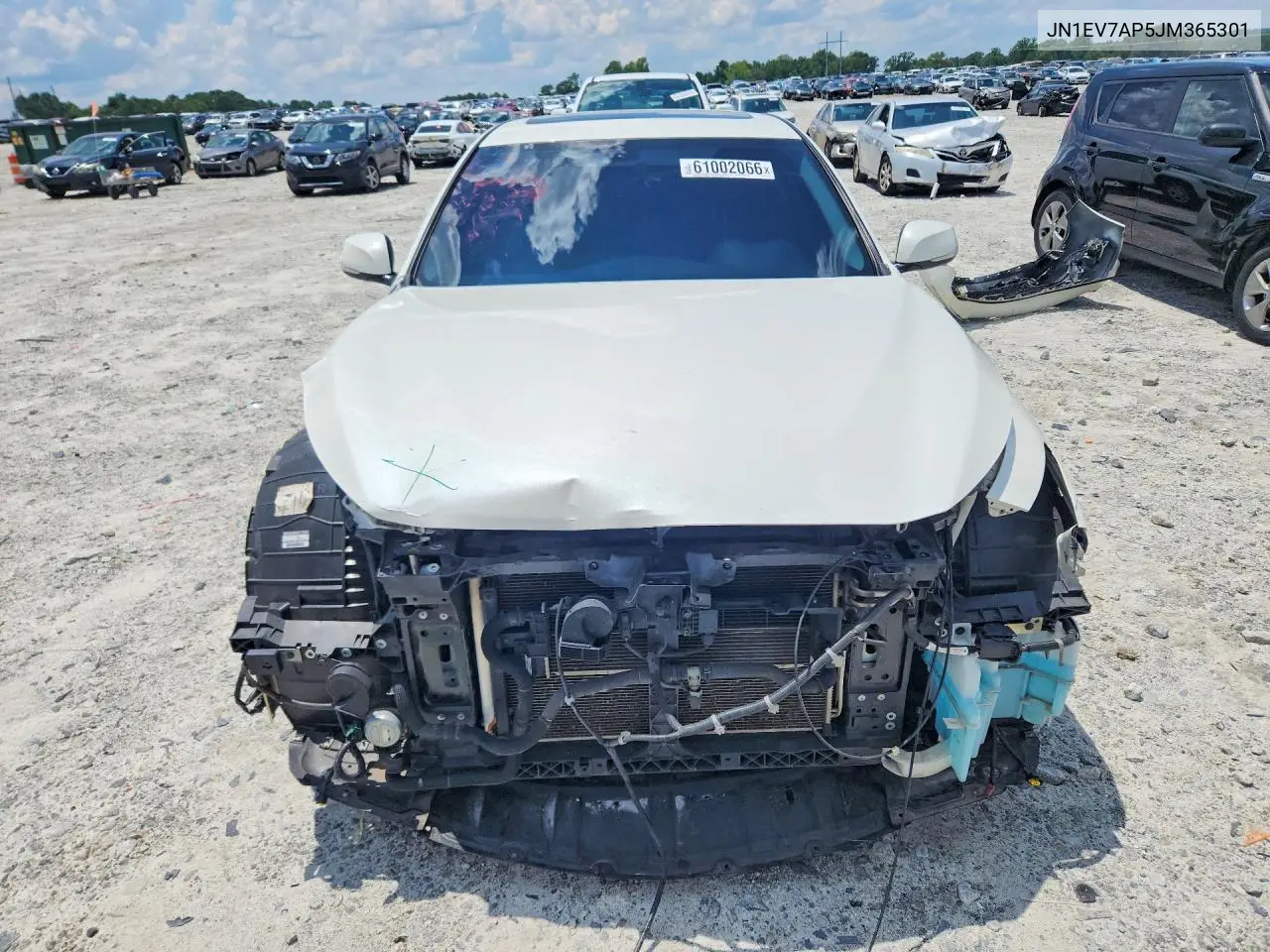 2018 Infiniti Q50 3.0T Luxe VIN: JN1EV7AP5JM365301 Lot: 61002066