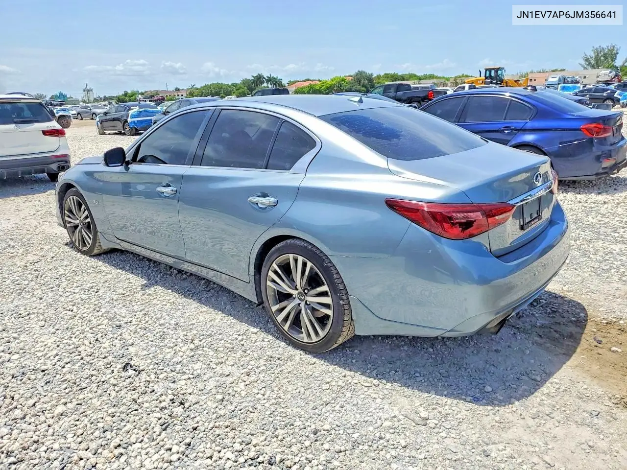 2018 Infiniti Q50 3.0T Sport VIN: JN1EV7AP6JM356641 Lot: 61024786
