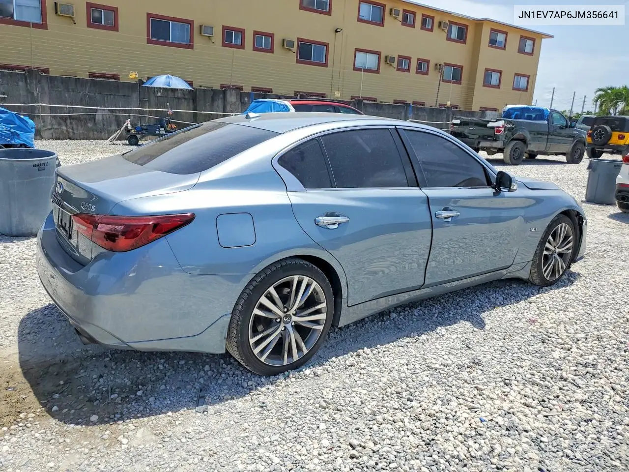 2018 Infiniti Q50 3.0T Sport VIN: JN1EV7AP6JM356641 Lot: 61024786