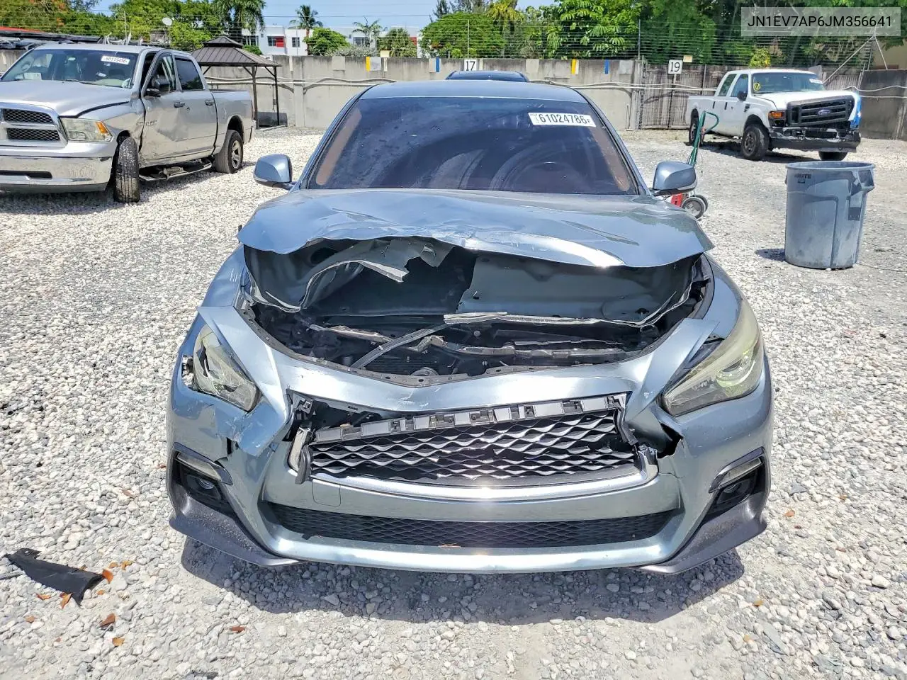 2018 Infiniti Q50 3.0T Sport VIN: JN1EV7AP6JM356641 Lot: 61024786
