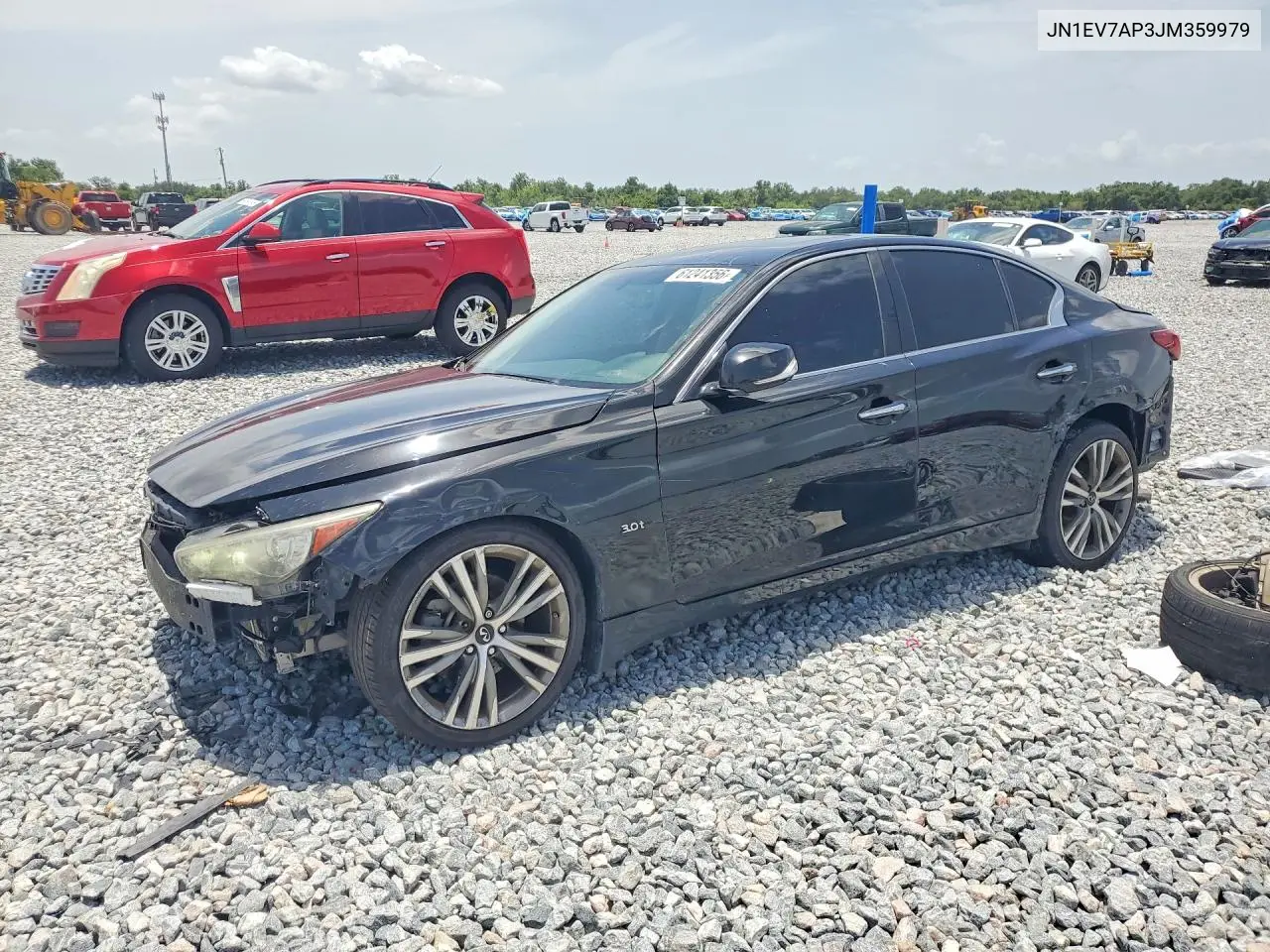 2018 Infiniti Q50 3.0T Sport VIN: JN1EV7AP3JM359979 Lot: 61241356