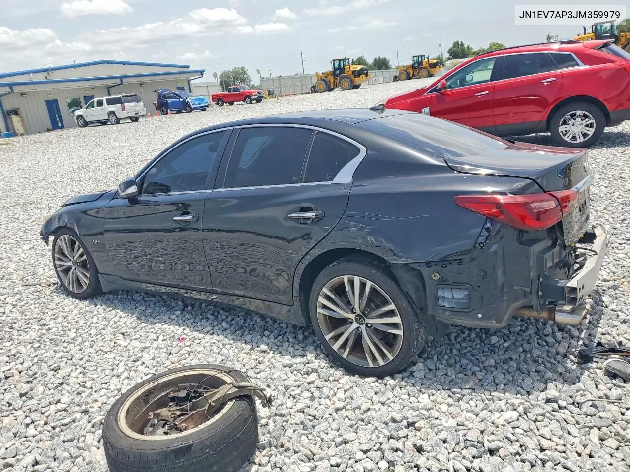 2018 Infiniti Q50 3.0T Sport VIN: JN1EV7AP3JM359979 Lot: 61241356