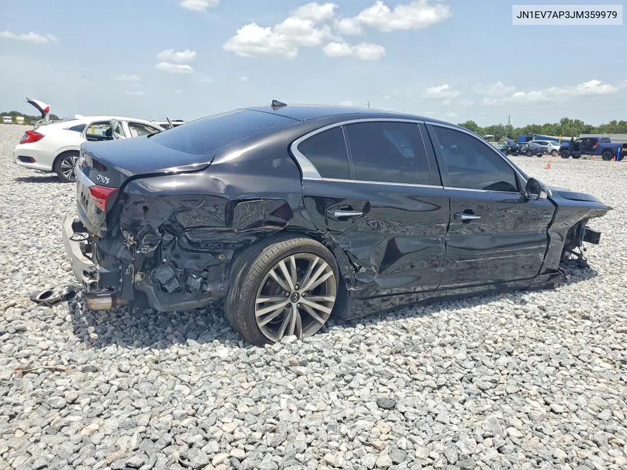 2018 Infiniti Q50 3.0T Sport VIN: JN1EV7AP3JM359979 Lot: 61241356