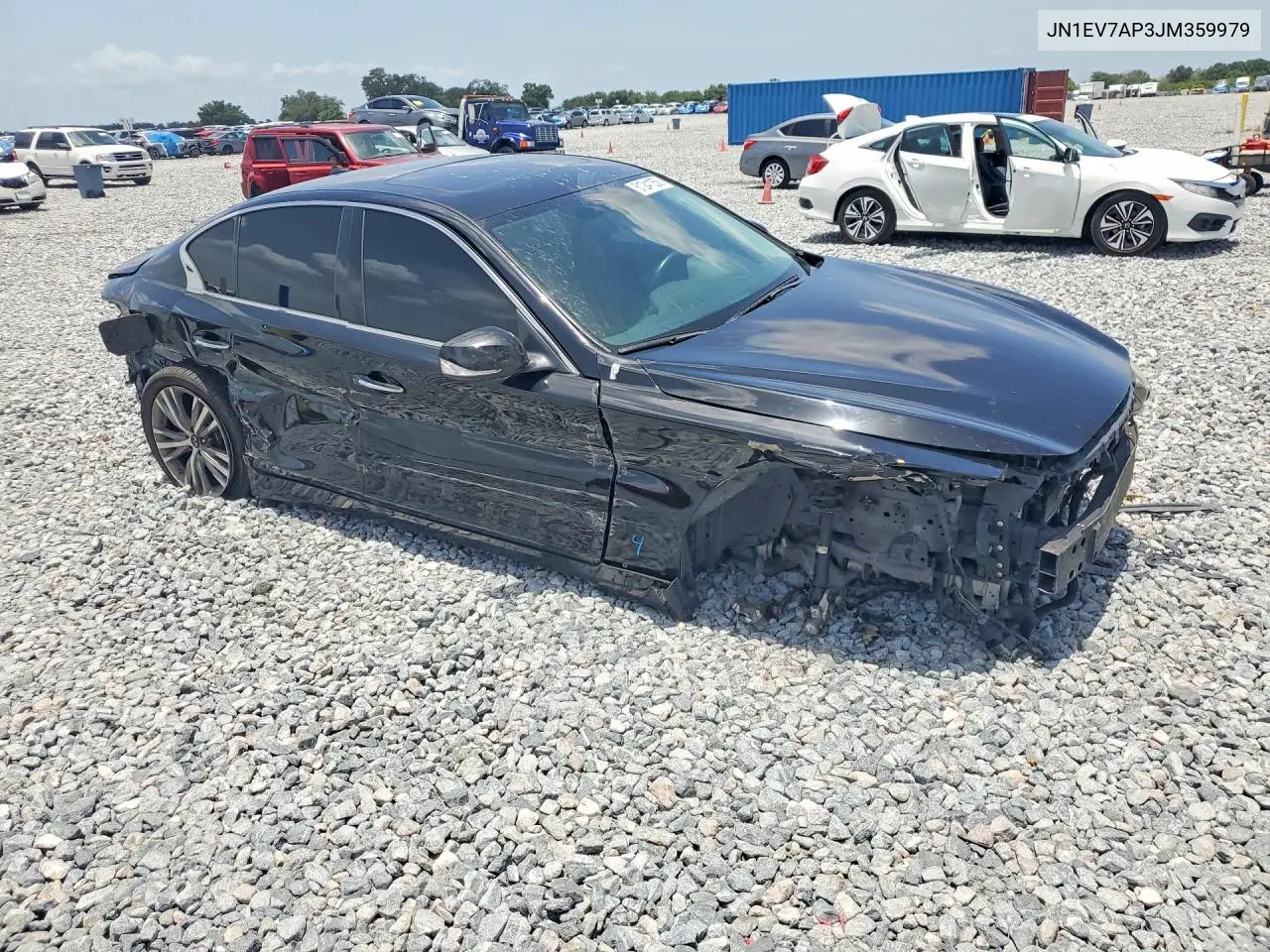 2018 Infiniti Q50 3.0T Sport VIN: JN1EV7AP3JM359979 Lot: 61241356