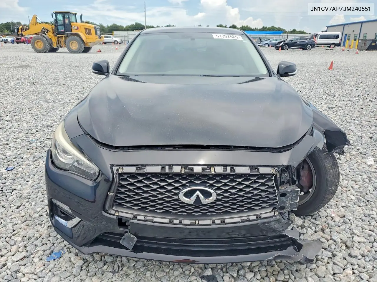 2018 Infiniti Q50 2.0T Luxe VIN: JN1CV7AP7JM240551 Lot: 61392686