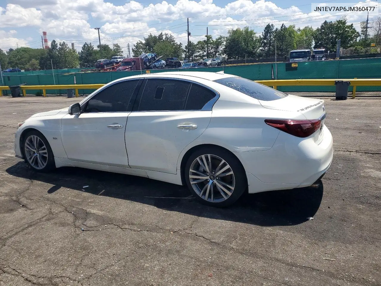 2018 Infiniti Q50 3.0T Sport VIN: JN1EV7AP6JM360477 Lot: 61626716