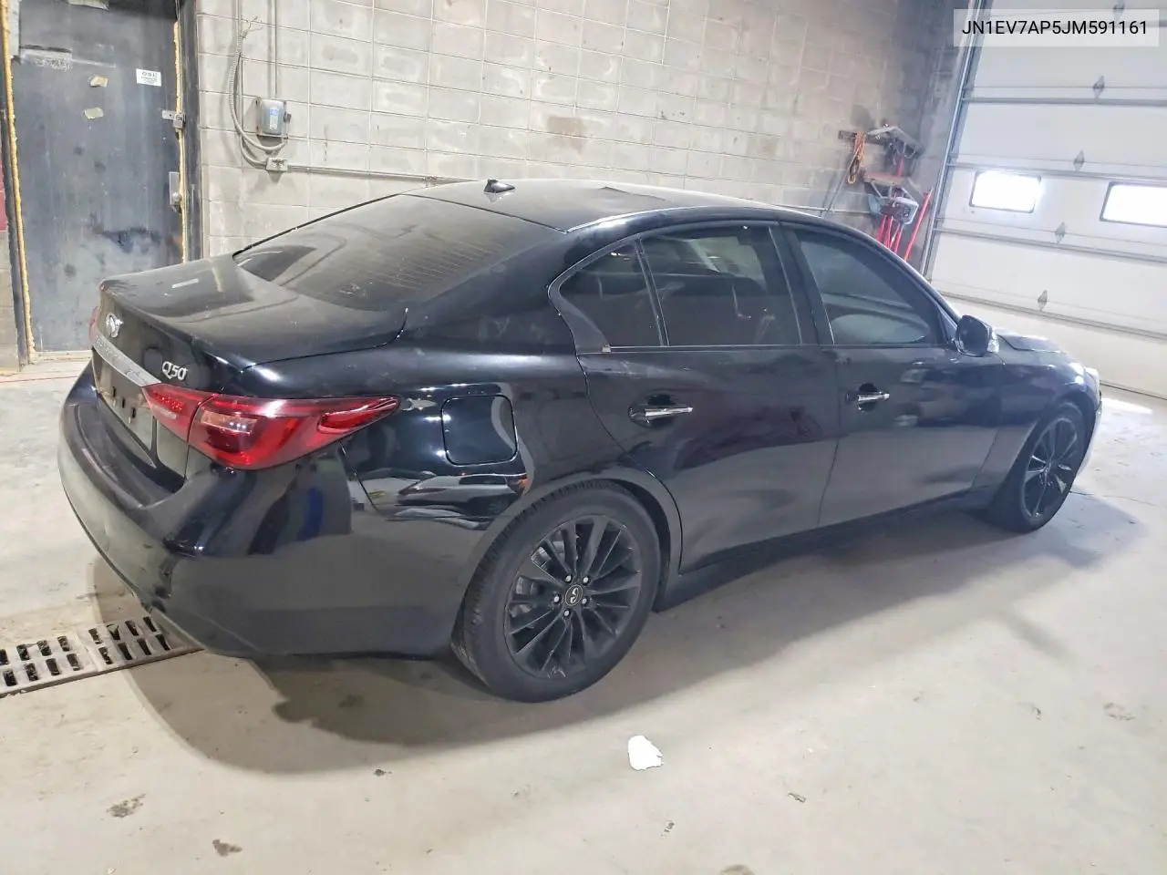 2018 Infiniti Q50 3.0T Luxe VIN: JN1EV7AP5JM591161 Lot: 62270816