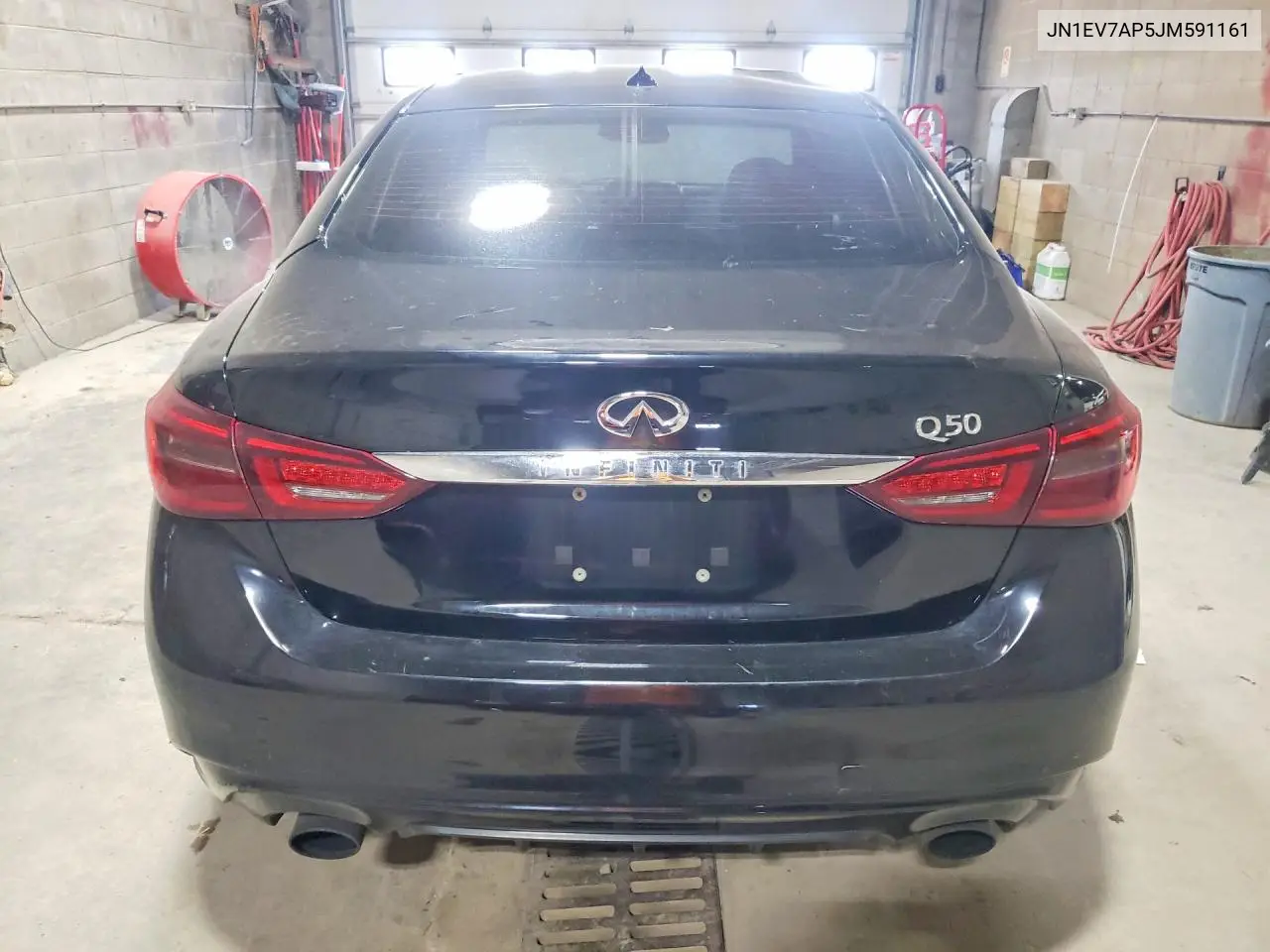 2018 Infiniti Q50 3.0T Luxe VIN: JN1EV7AP5JM591161 Lot: 62270816