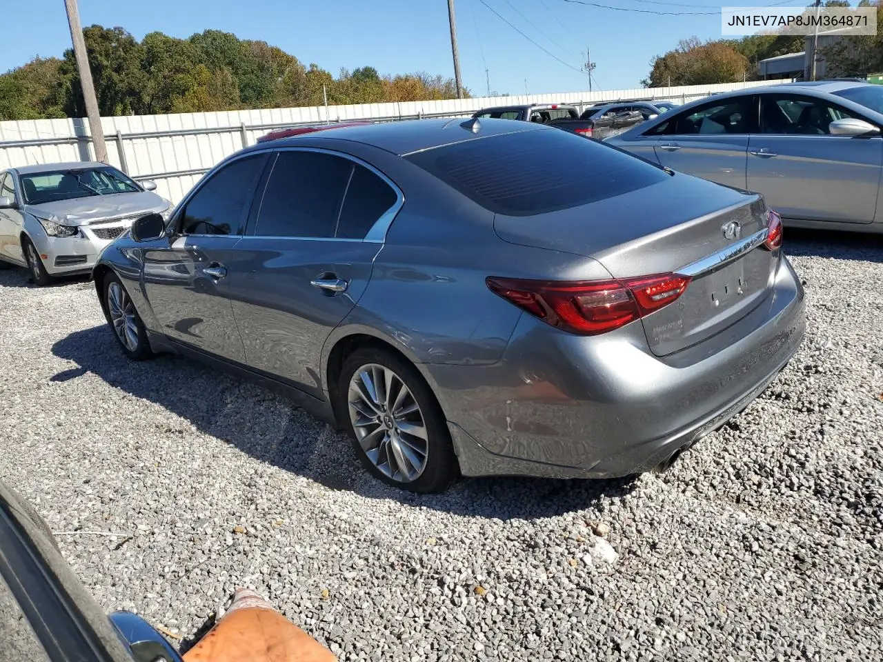 JN1EV7AP8JM364871 2018 Infiniti G37 Base