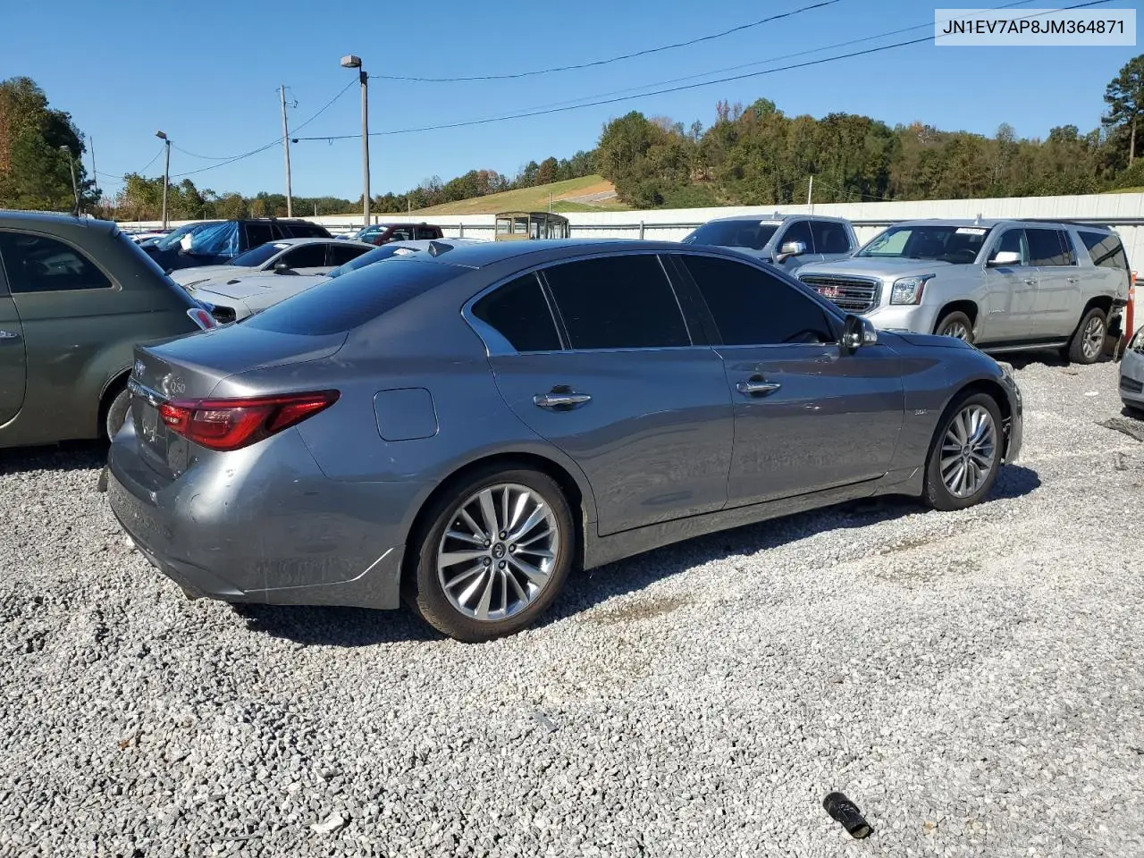 JN1EV7AP8JM364871 2018 Infiniti G37 Base