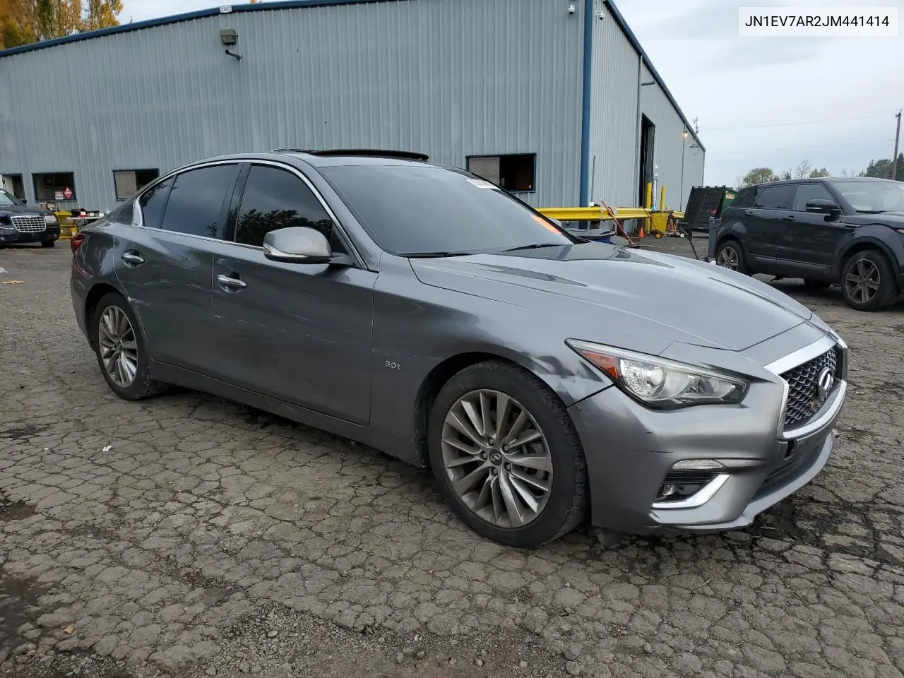 JN1EV7AR2JM441414 2018 Infiniti Q50 3.0T Luxe