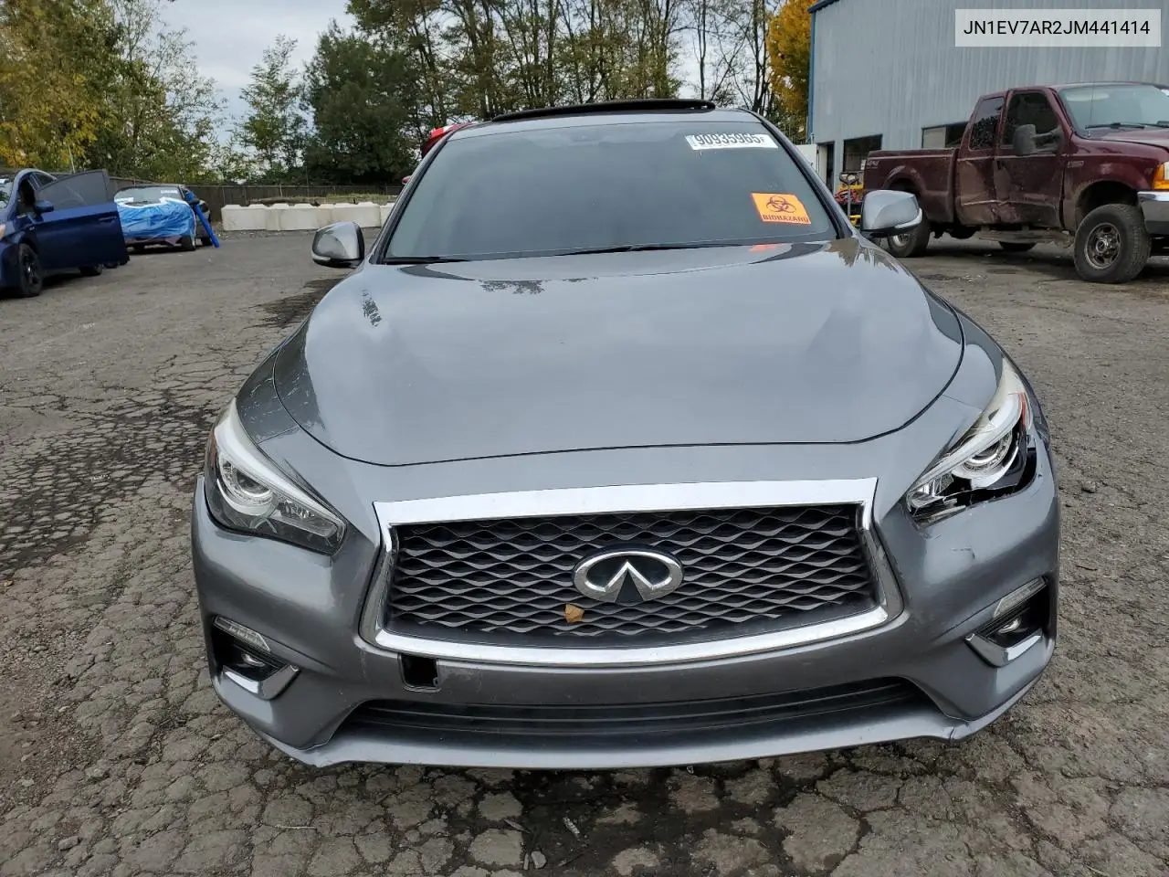 JN1EV7AR2JM441414 2018 Infiniti Q50 3.0T Luxe
