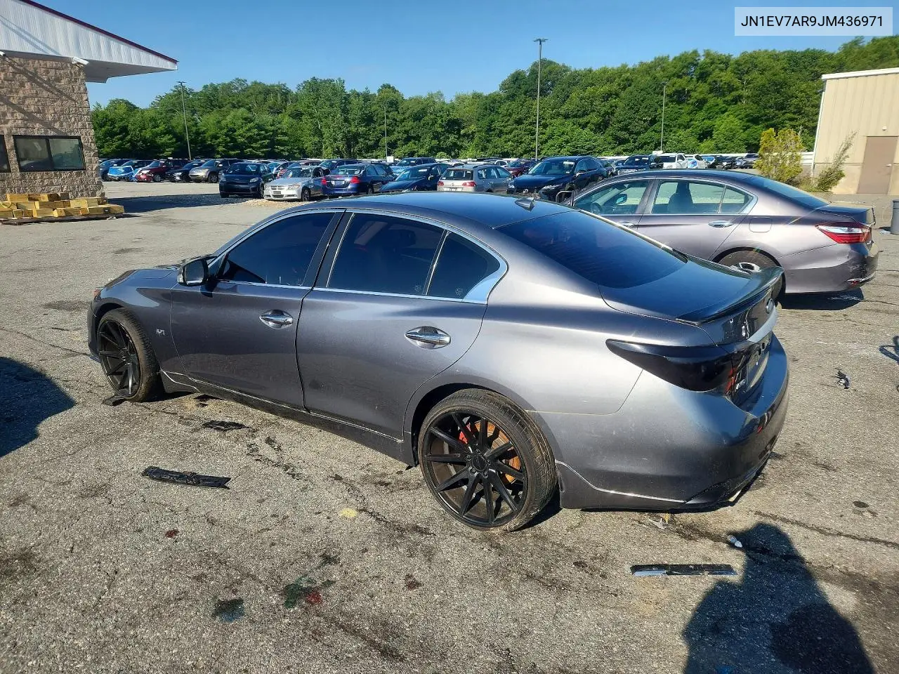 2018 Infiniti Q50 Luxe VIN: JN1EV7AR9JM436971 Lot: 91780535