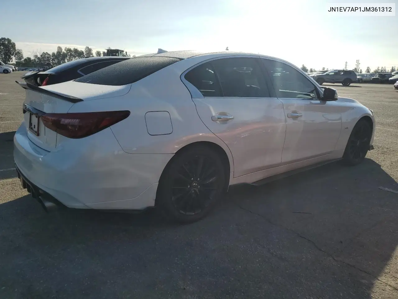 JN1EV7AP1JM361312 2018 Infiniti Q50 Luxe
