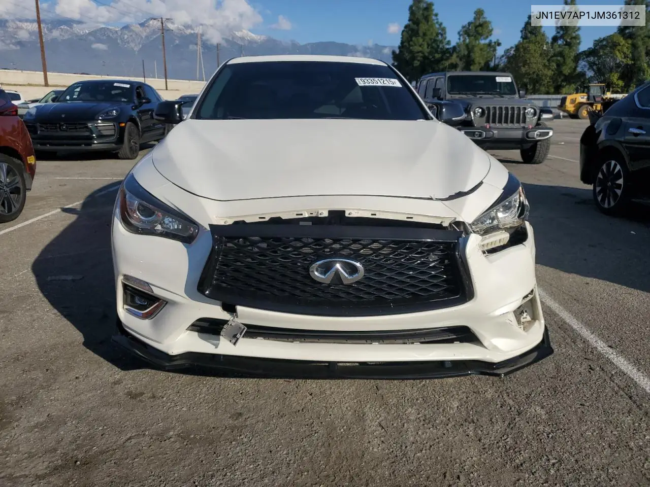 JN1EV7AP1JM361312 2018 Infiniti Q50 Luxe