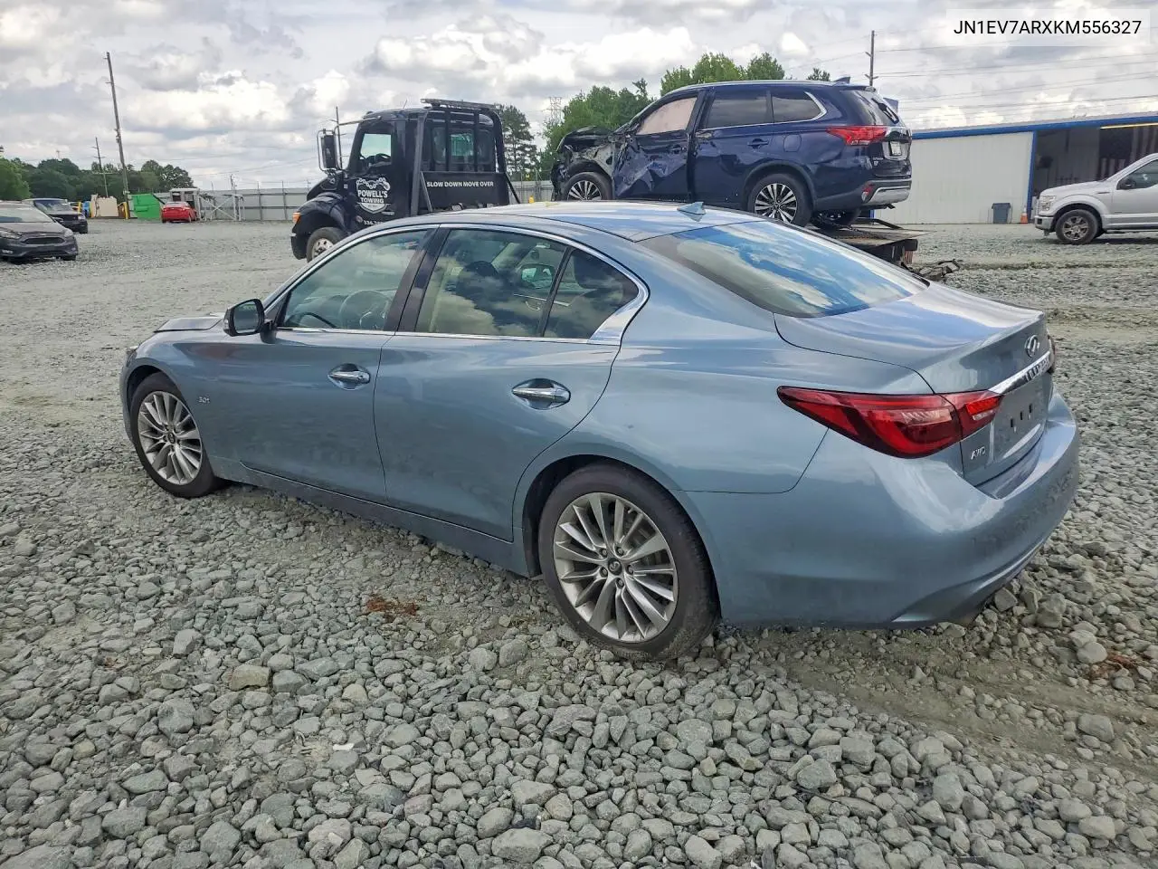 2019 Infiniti Q50 3.0T Luxe VIN: JN1EV7ARXKM556327 Lot: 54831706