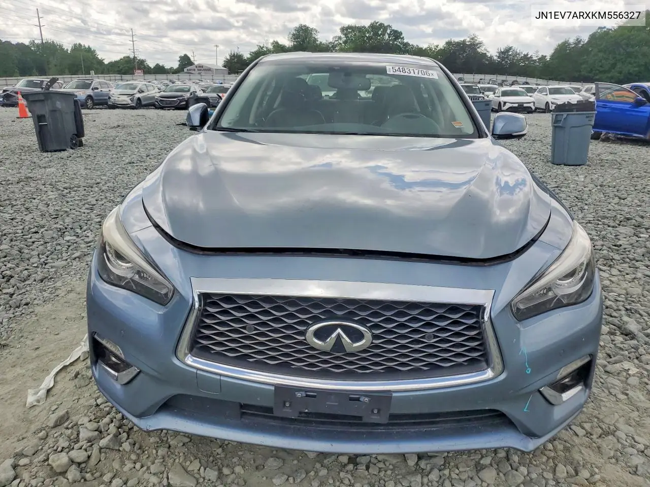 2019 Infiniti Q50 3.0T Luxe VIN: JN1EV7ARXKM556327 Lot: 54831706