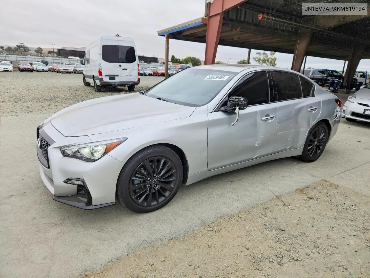 JN1EV7APXKM519194 2019 Infiniti Q50 3.0T Luxe