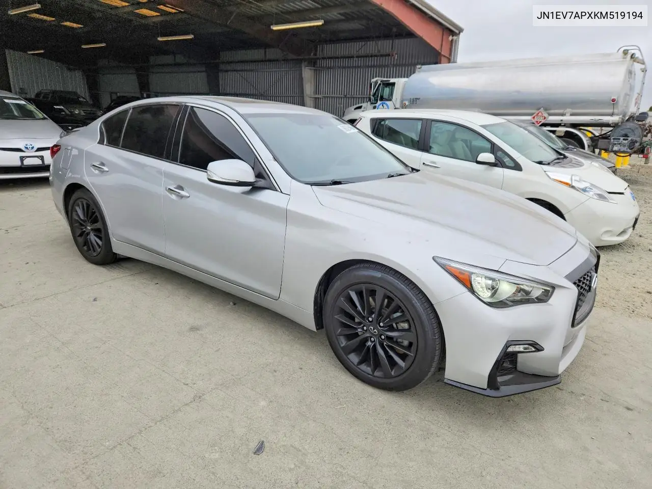 JN1EV7APXKM519194 2019 Infiniti Q50 3.0T Luxe