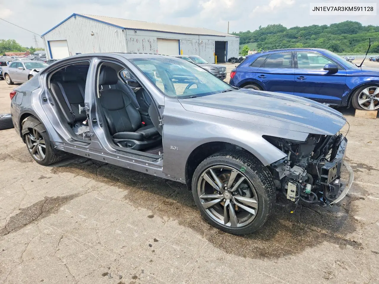 2019 Infiniti Q50 3.0T Signature Edition VIN: JN1EV7AR3KM591128 Lot: 61172286