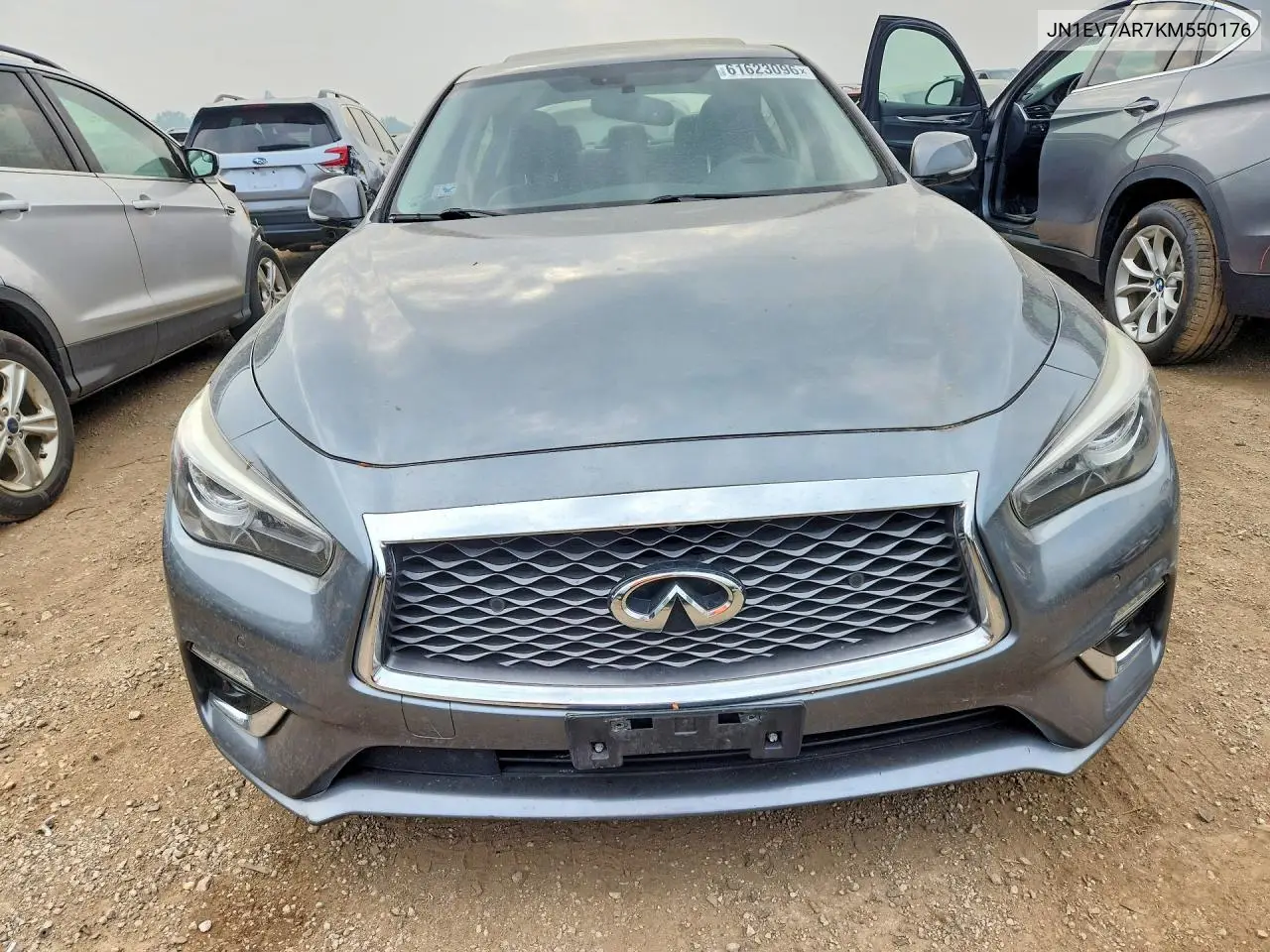 2019 Infiniti Q50 3.0T Luxe VIN: JN1EV7AR7KM550176 Lot: 61623096
