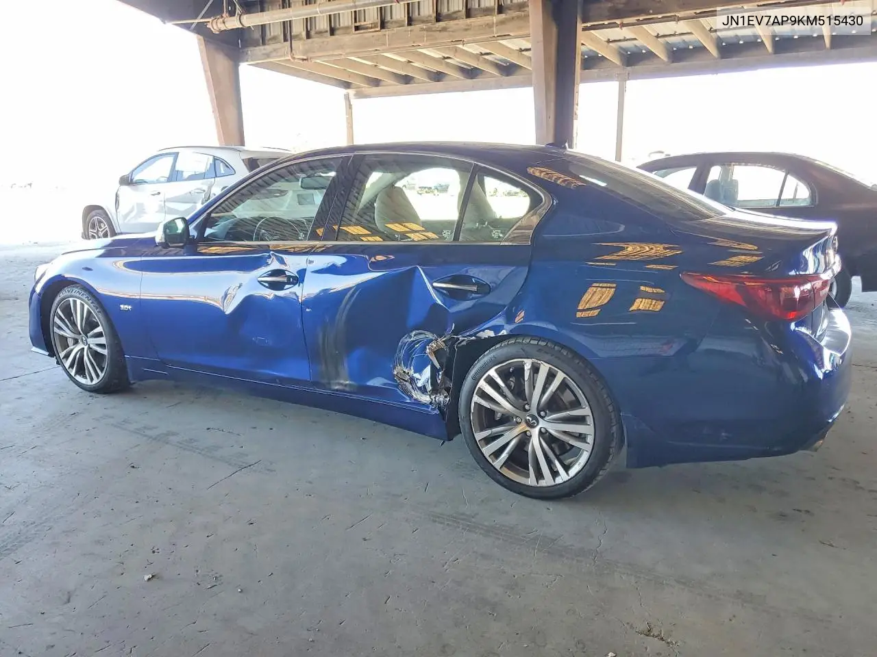 2019 Infiniti Q50 3.0T Sport VIN: JN1EV7AP9KM515430 Lot: 61623926
