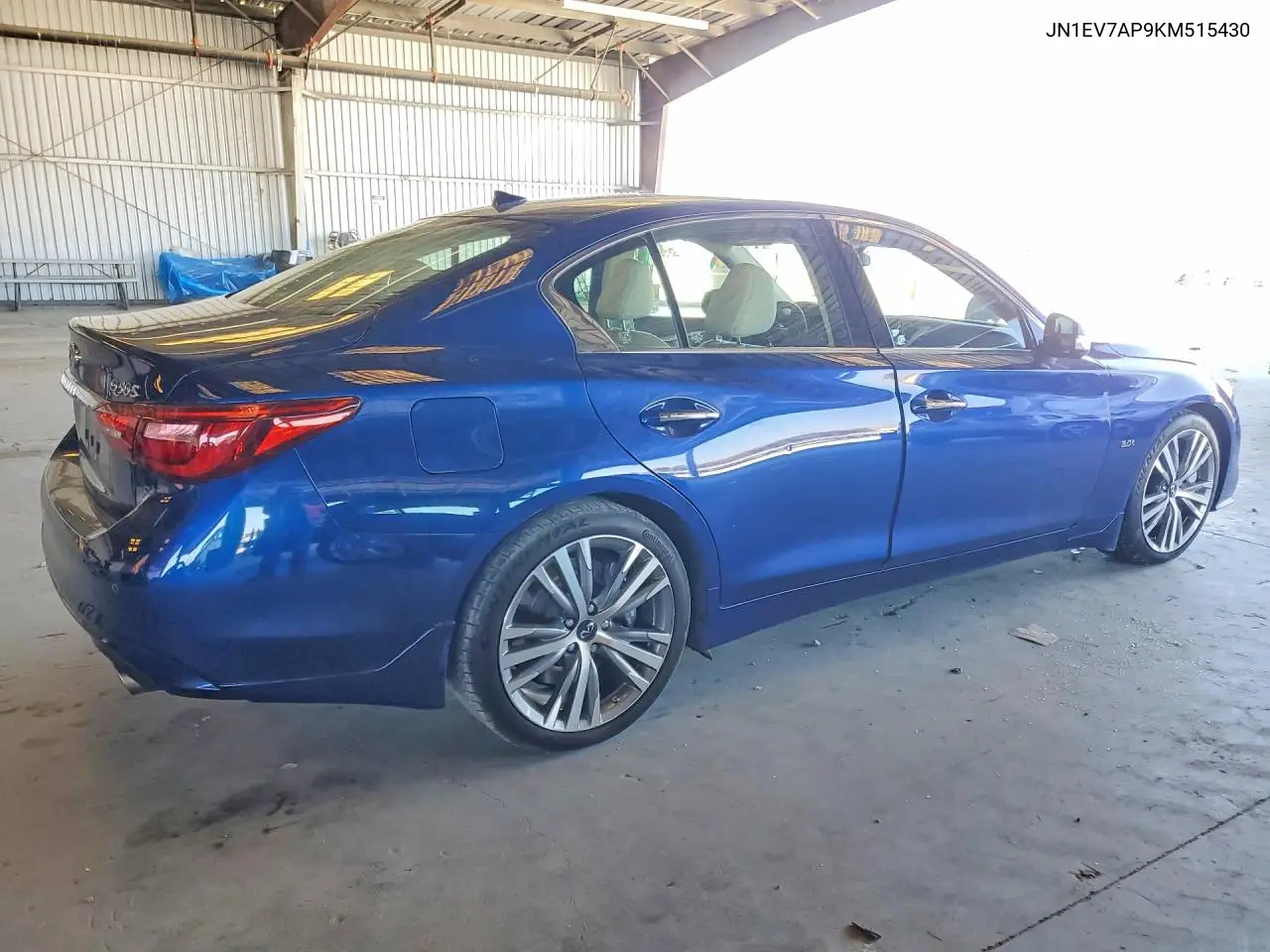 2019 Infiniti Q50 3.0T Sport VIN: JN1EV7AP9KM515430 Lot: 61623926