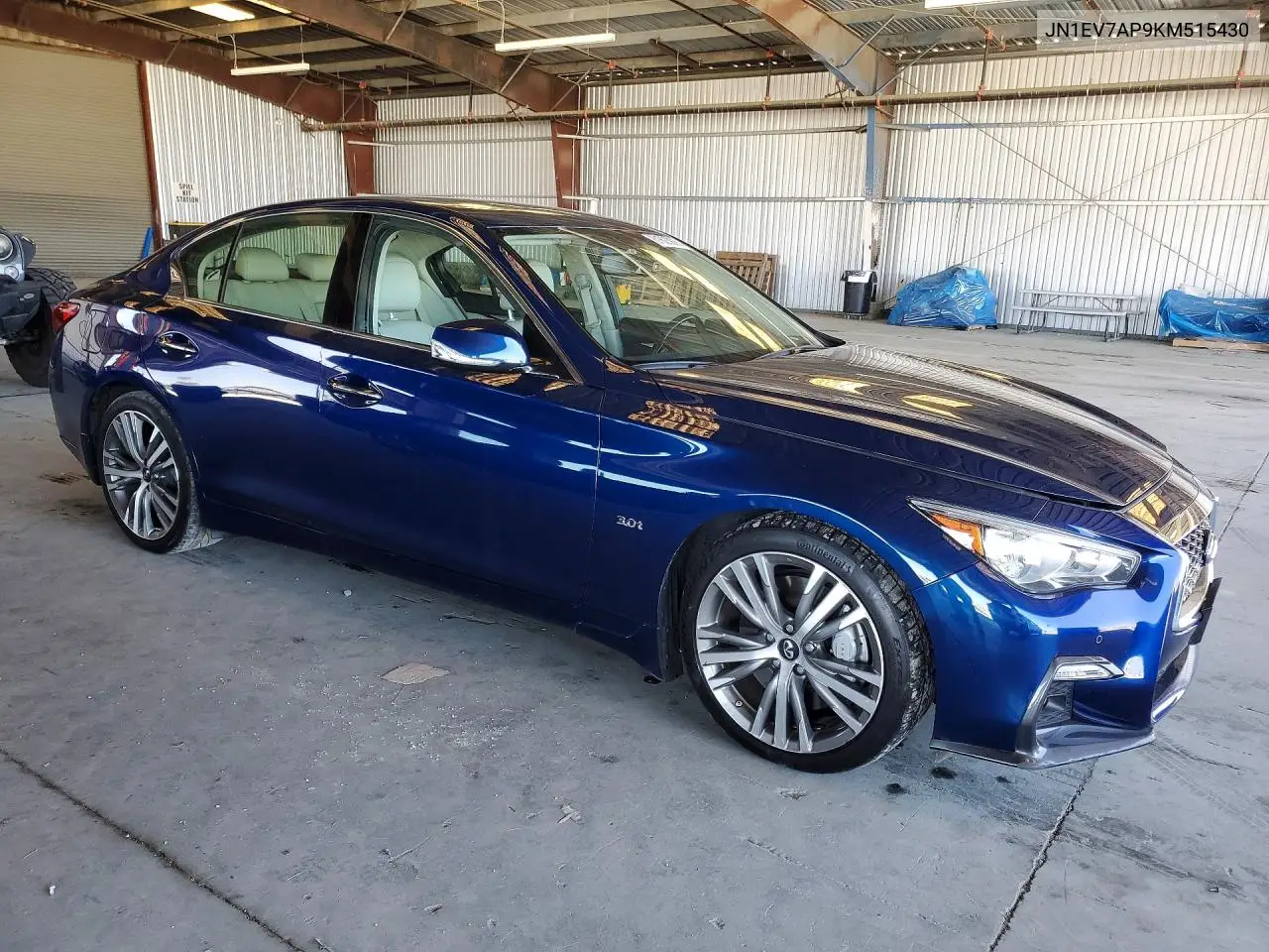 2019 Infiniti Q50 3.0T Sport VIN: JN1EV7AP9KM515430 Lot: 61623926