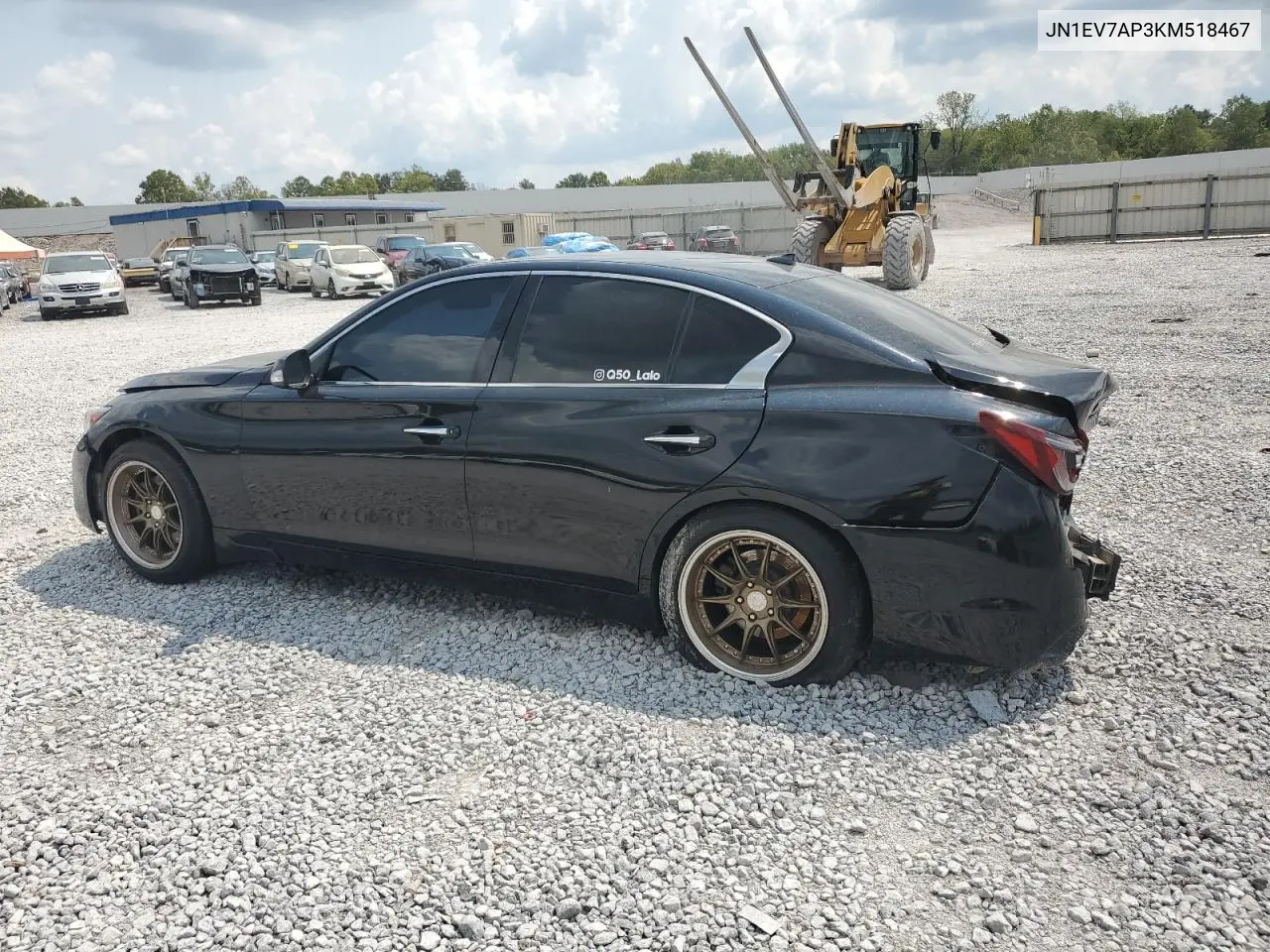 JN1EV7AP3KM518467 2019 Infiniti Q50 Luxe
