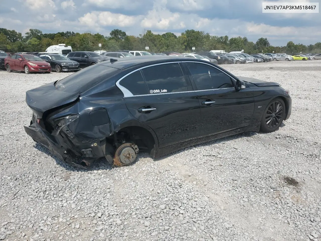 JN1EV7AP3KM518467 2019 Infiniti Q50 Luxe
