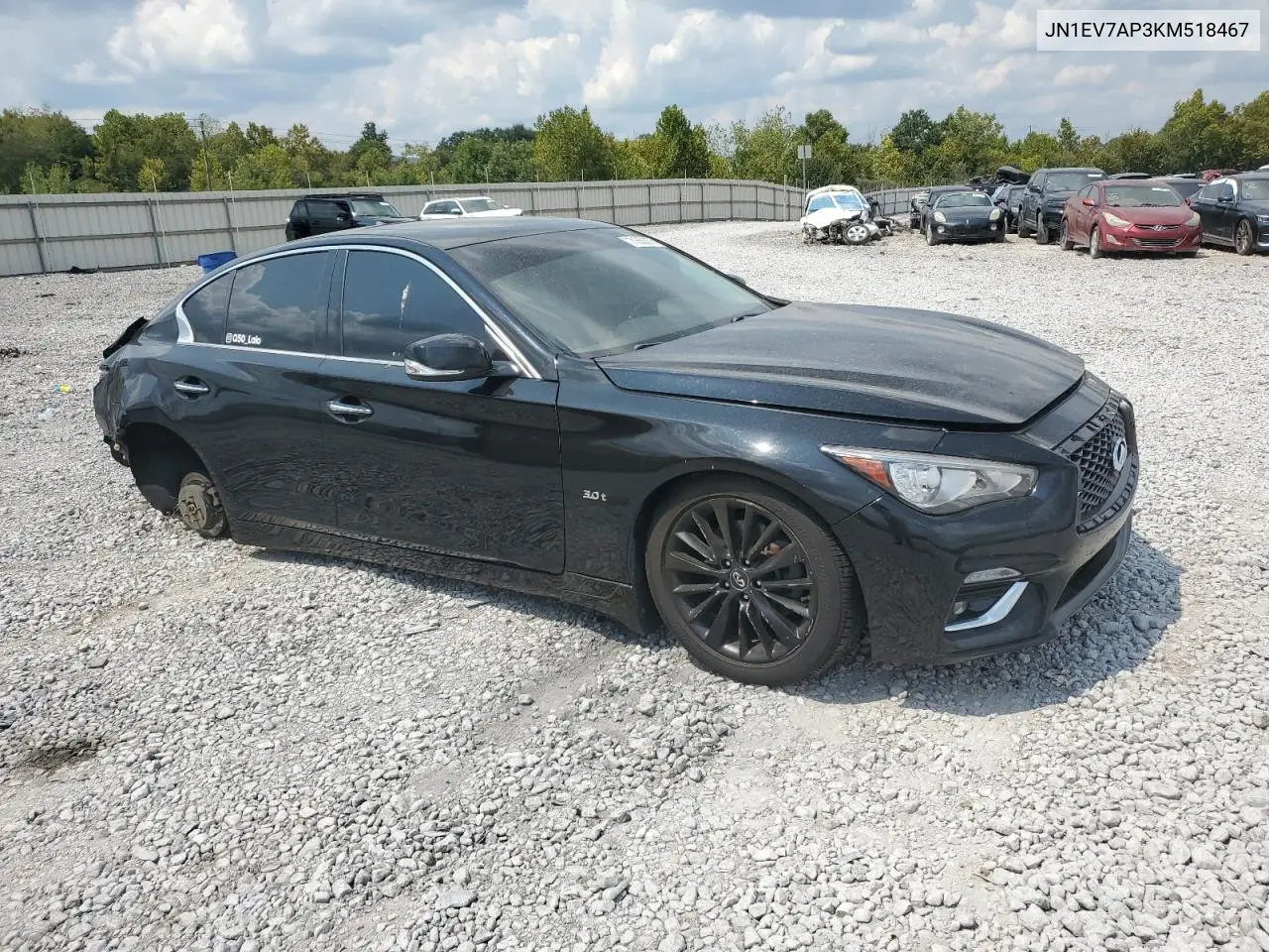 JN1EV7AP3KM518467 2019 Infiniti Q50 Luxe
