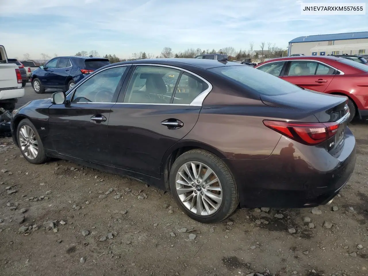 JN1EV7ARXKM557655 2019 Infiniti Q50 Luxe