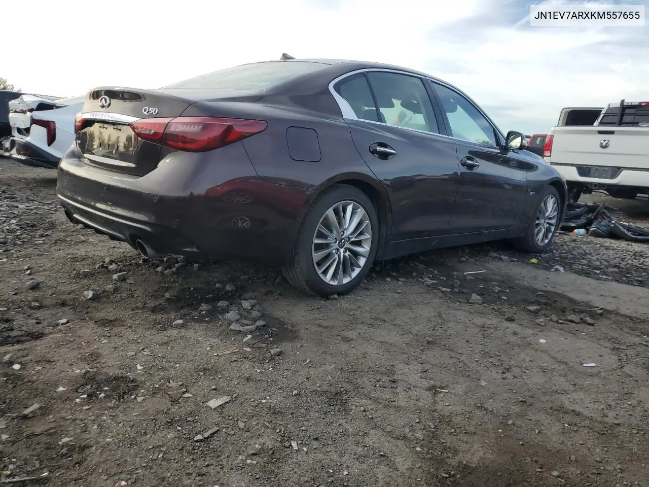 JN1EV7ARXKM557655 2019 Infiniti Q50 Luxe