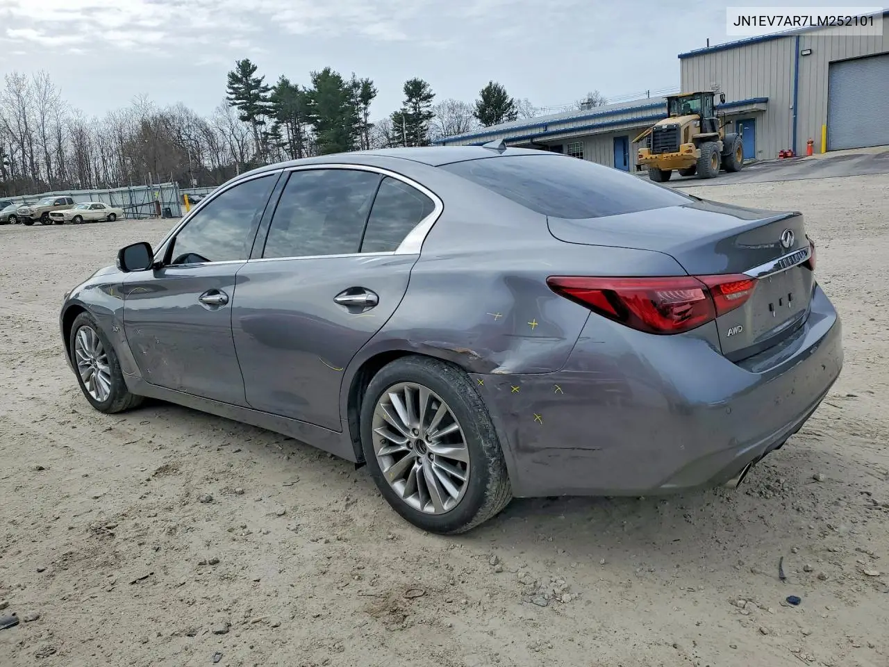 2020 Infi Q50 Edition 30 Awd VIN: JN1EV7AR7LM252101 Lot: 47428556