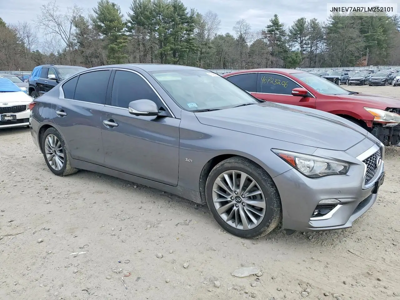 2020 Infi Q50 Edition 30 Awd VIN: JN1EV7AR7LM252101 Lot: 47428556