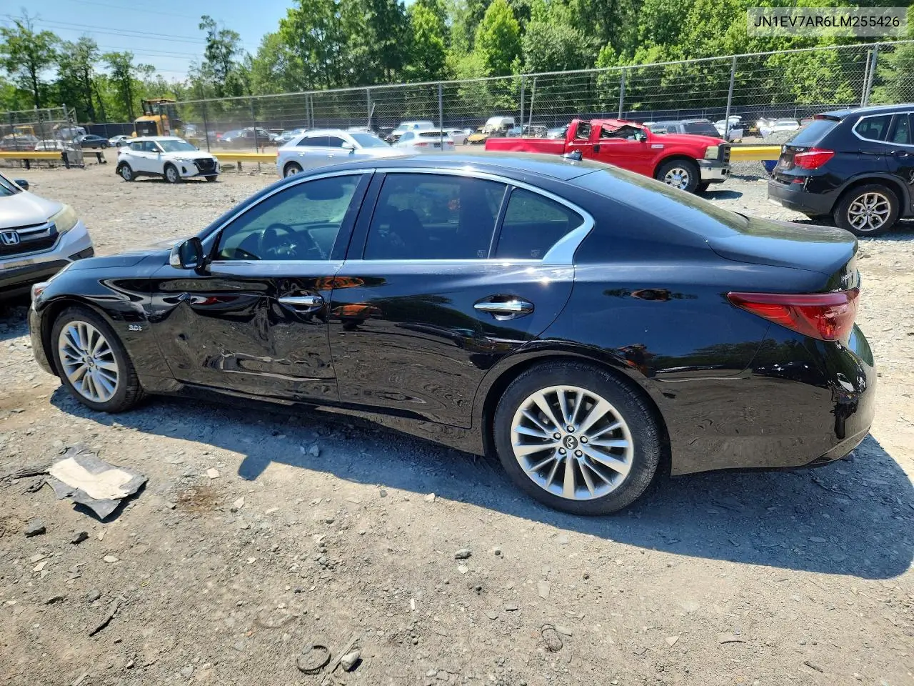 2020 Infiniti Q50 3.0T Luxe VIN: JN1EV7AR6LM255426 Lot: 56770386
