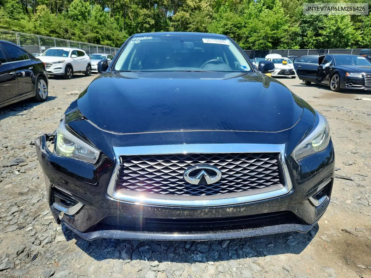 2020 Infiniti Q50 3.0T Luxe VIN: JN1EV7AR6LM255426 Lot: 56770386