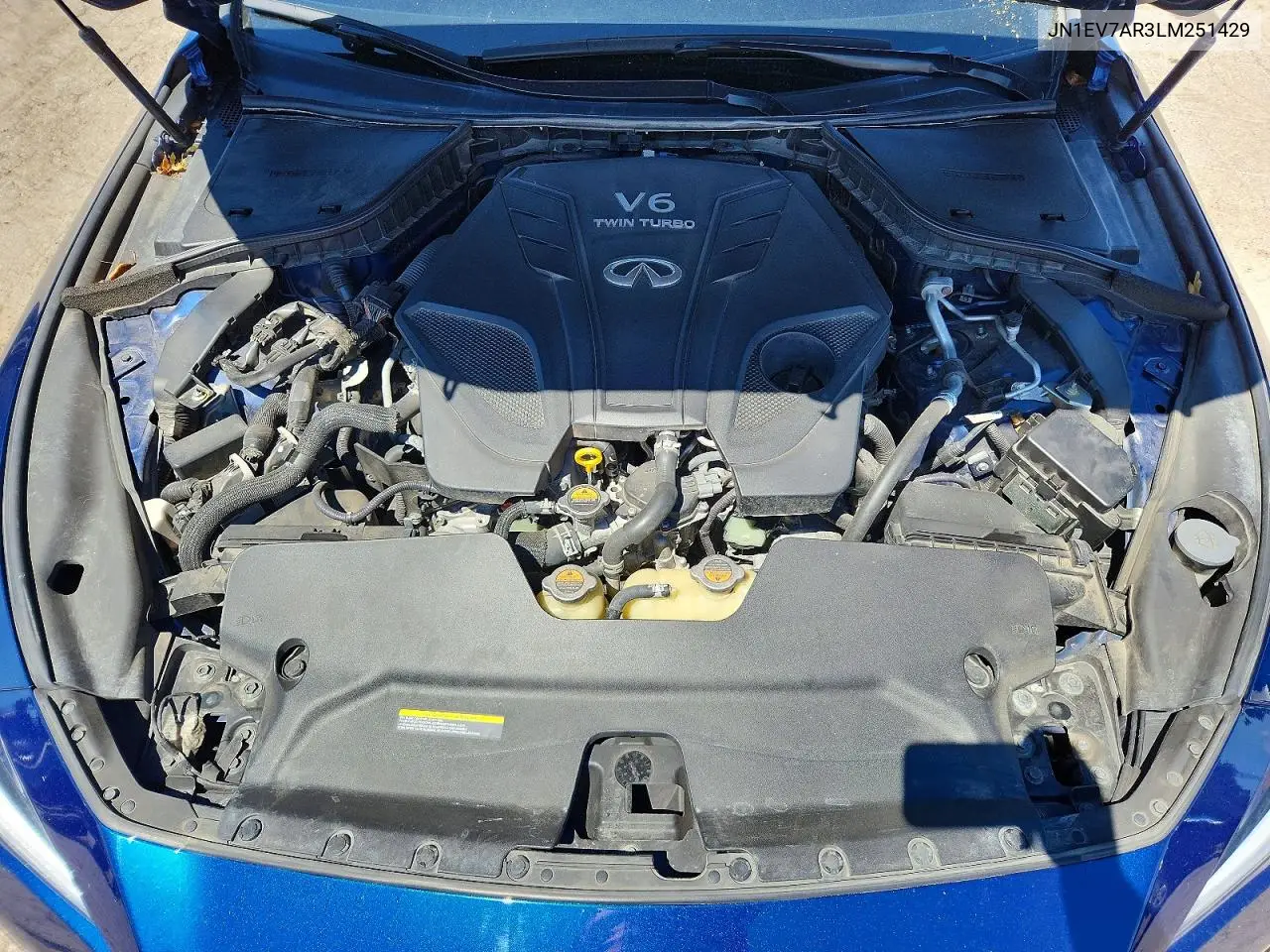 2020 Infiniti Q50 3.0T Sport VIN: JN1EV7AR3LM251429 Lot: 57067446