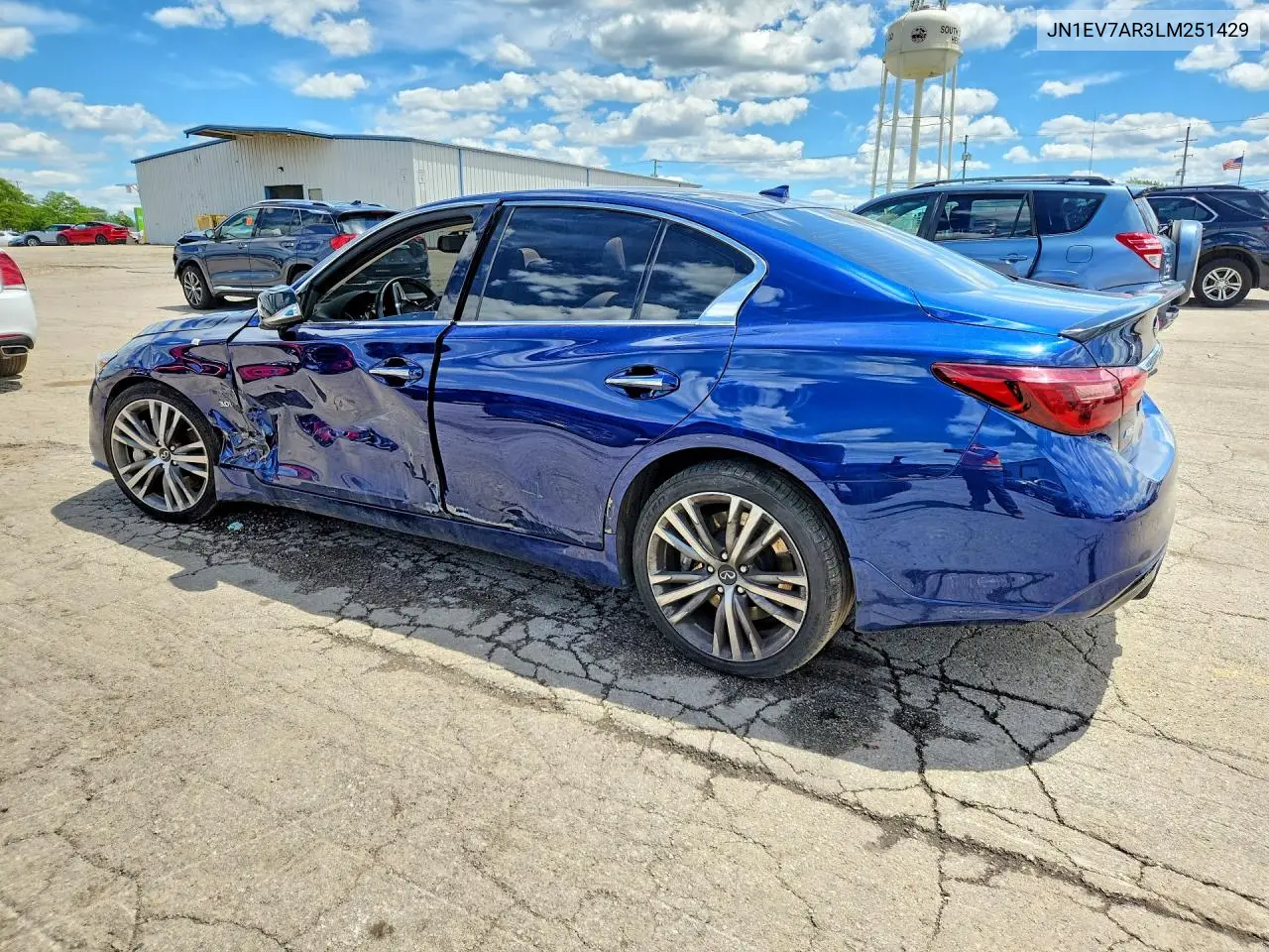 2020 Infiniti Q50 3.0T Sport VIN: JN1EV7AR3LM251429 Lot: 57067446