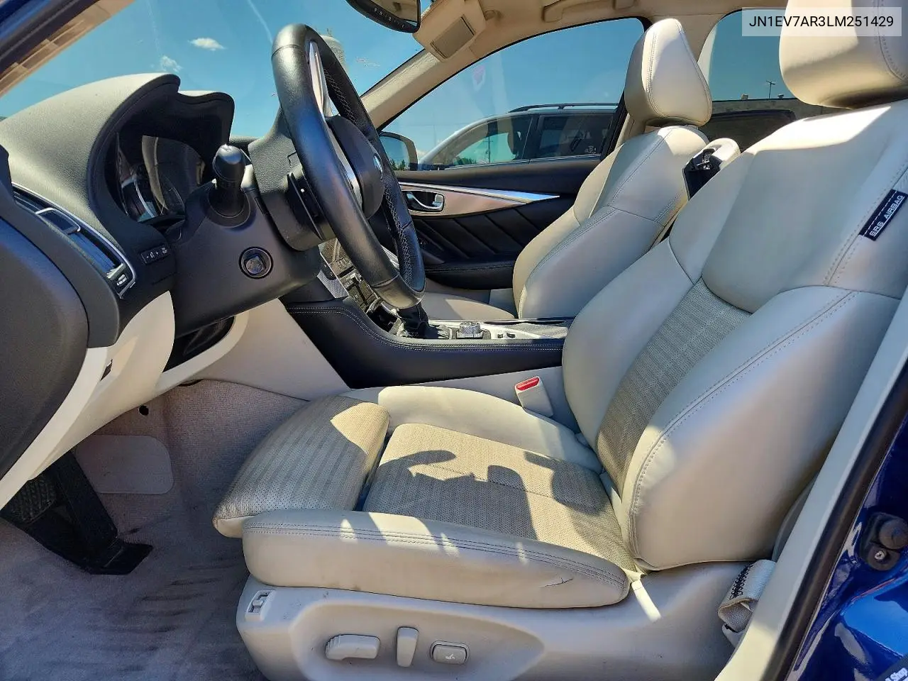 2020 Infiniti Q50 3.0T Sport VIN: JN1EV7AR3LM251429 Lot: 57067446