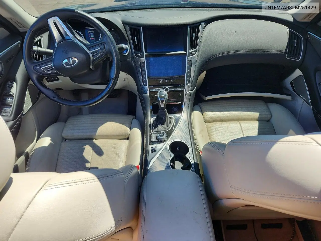 2020 Infiniti Q50 3.0T Sport VIN: JN1EV7AR3LM251429 Lot: 57067446